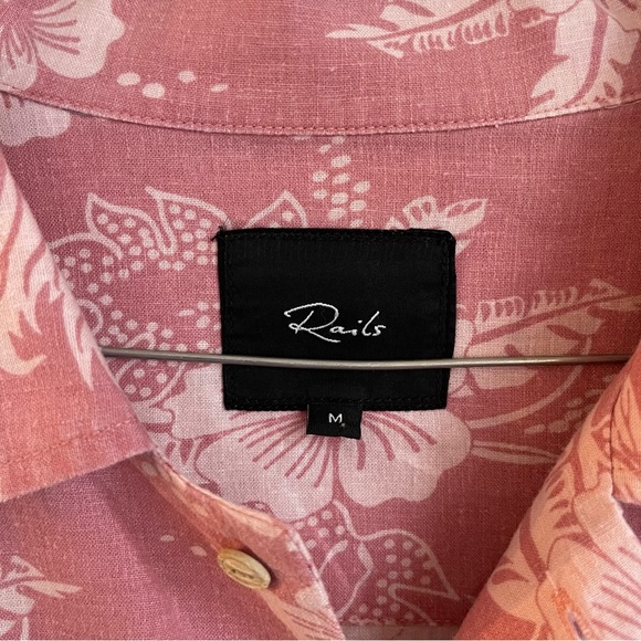 Rails Button Down Short Sleeve Floral Shirt - Picture 3 of 5